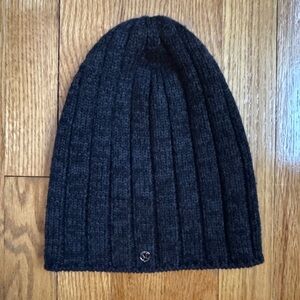lululemon athletica Charcoal Ribbed Beanie Merino